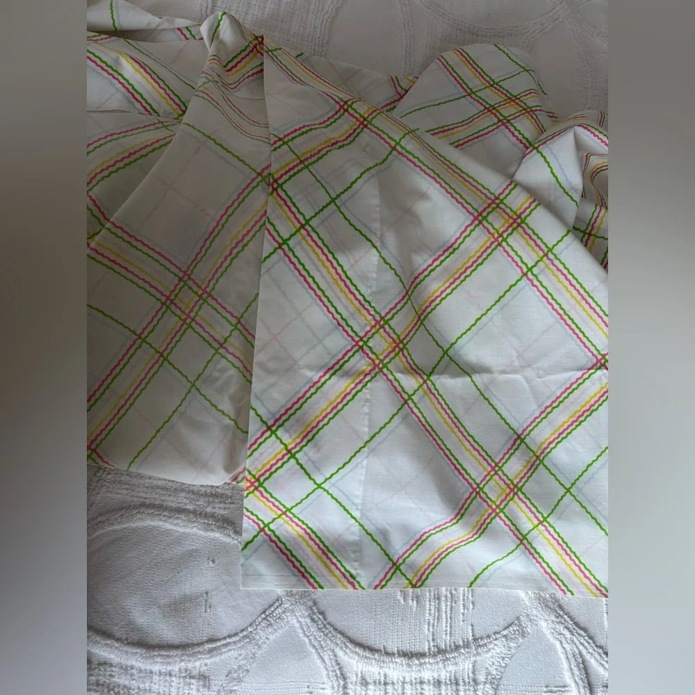 Vintage Rick Rack Patterned Flat Sheet